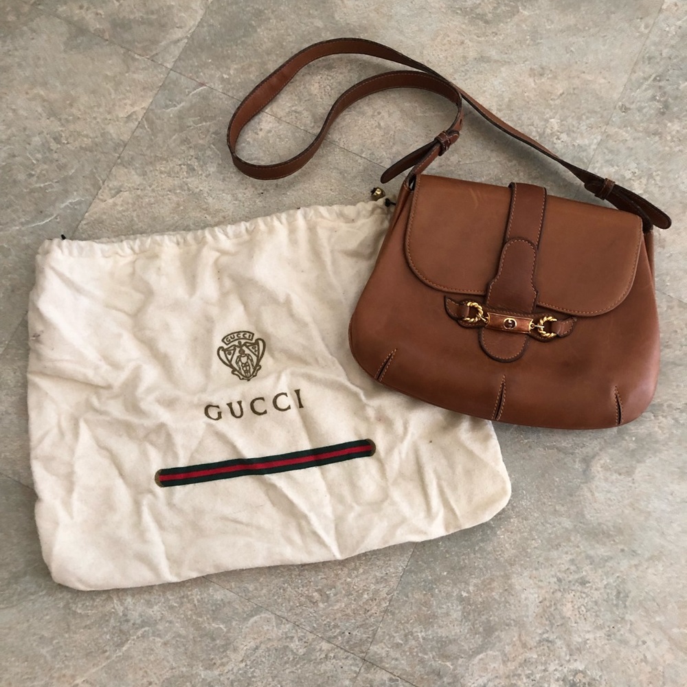 Gucci vintage satchel bag